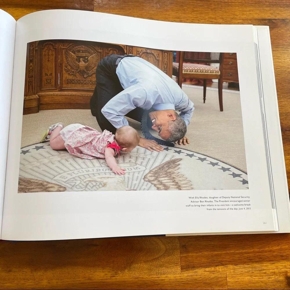 Obama: an Intimate Portrait hardcover coffee table book of Pete Souza’s photos